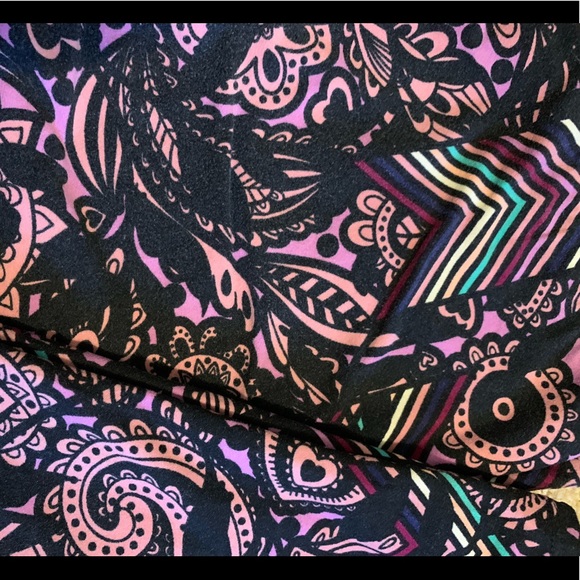 EUC LuLaRoe OS Leggings - Picture 10 of 10